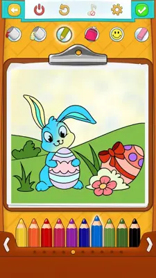 Easter Coloring Pages android App screenshot 2