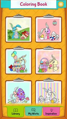 Easter Coloring Pages android App screenshot 4